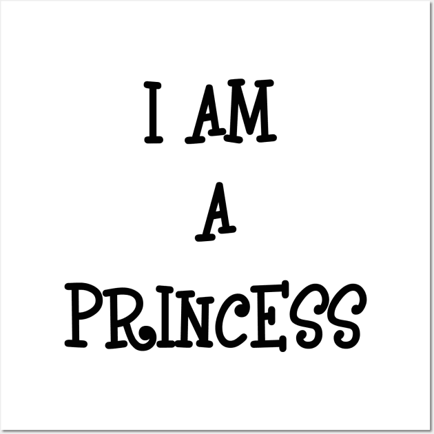 i am a princess Wall Art by sarahnash